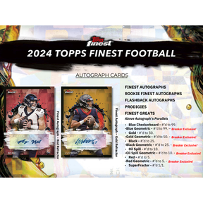 2024 TOPPS FINEST FOOTBALL Hobby Box