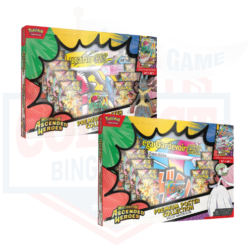 Pokémon TCG: Mega Evolution – Ascended Heroes Premium Poster Collection