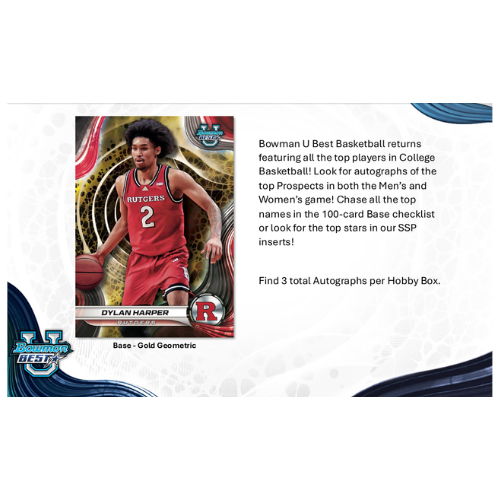 2024/25 Bowman University Best Basketball Breaker Delight