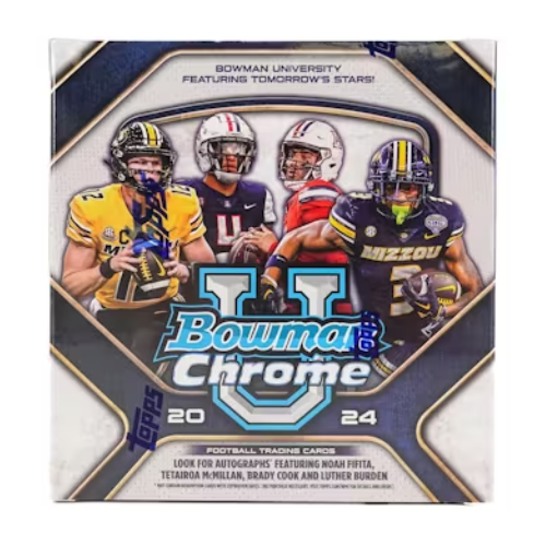 2024 Bowman University Chrome Football Monster Box