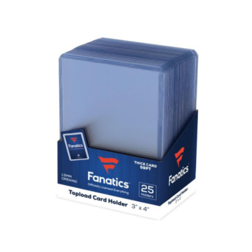 Fanatics Topload Card Holder - 59 Point | Premium Protection for Your Cards