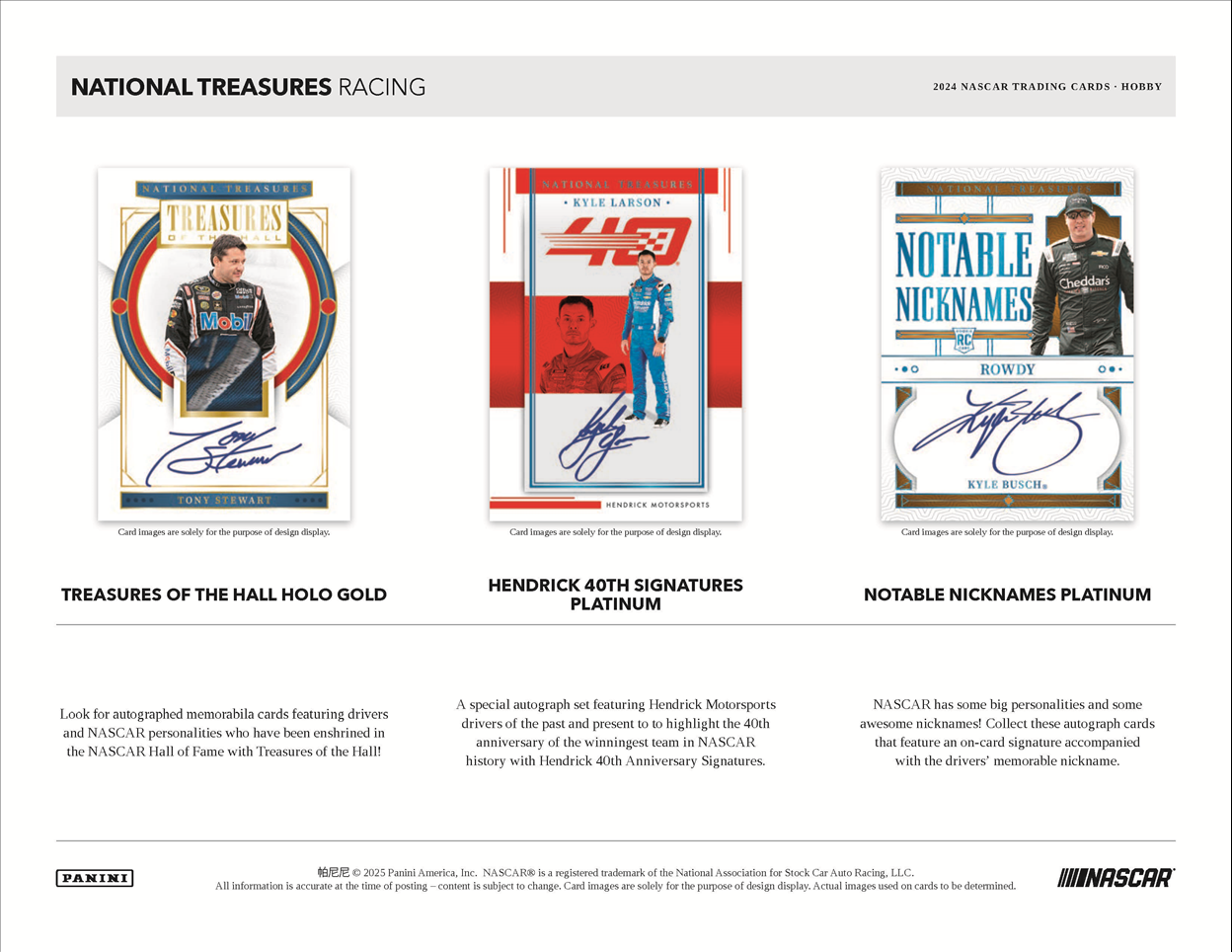 2024 Panini National Treasures Racing