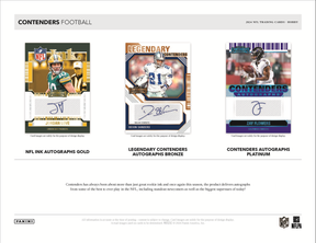 2024 Panini Contenders Football Hobby Box – 5 Autographs Per Box