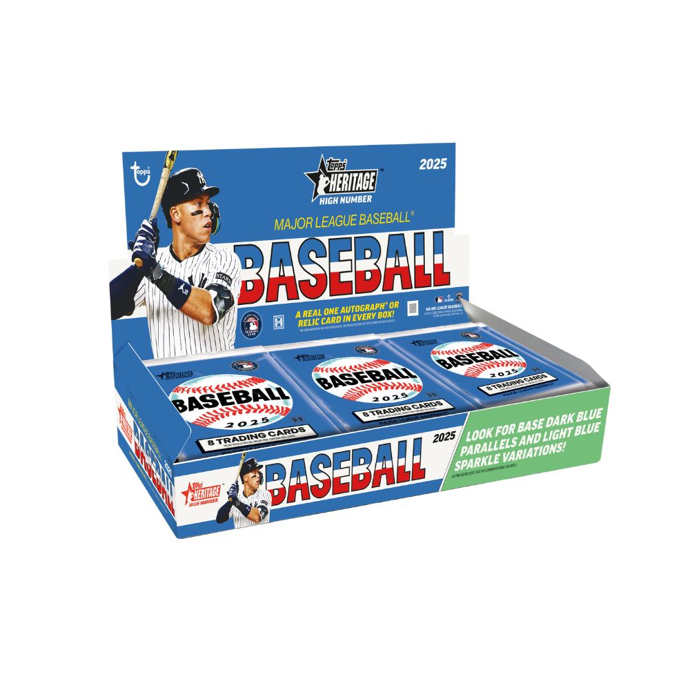 2025 Topps Heritage High Number Baseball Hobby Box