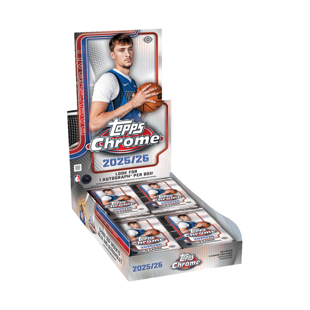 2025-26 Topps Chrome Basketball Hobby Box