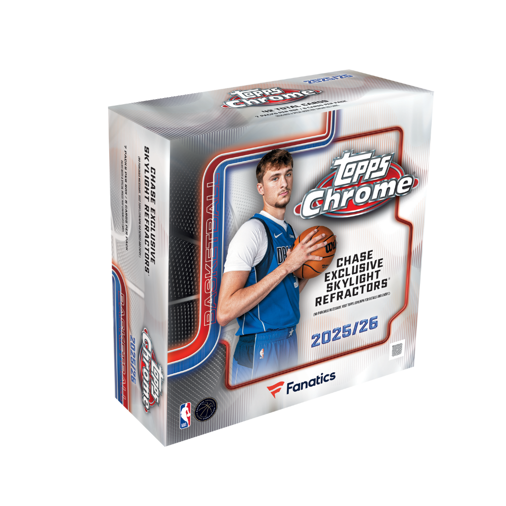 2025-26 Topps Chrome Basketball Mega Box