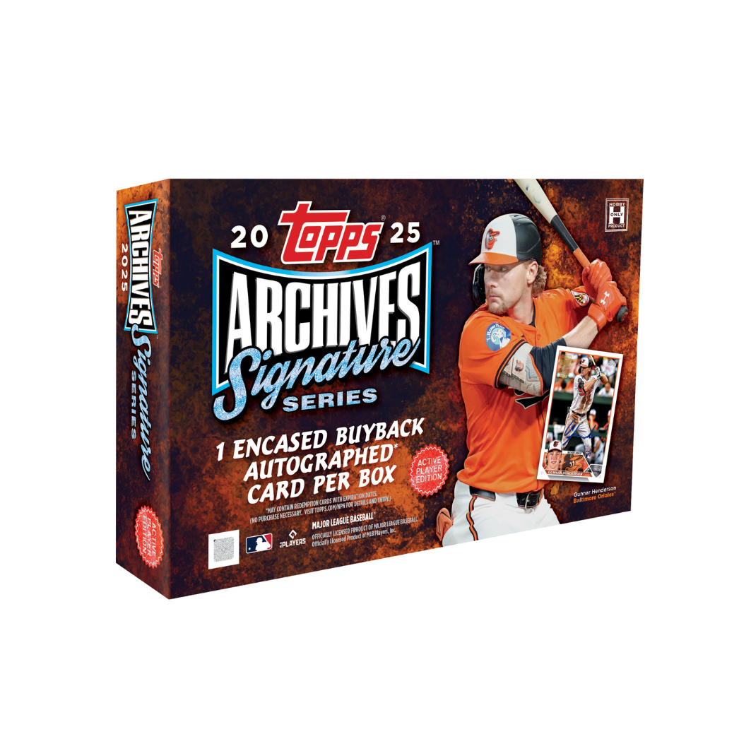 2025 Topps Archives Signature Series Active Player Edition Hobby Box