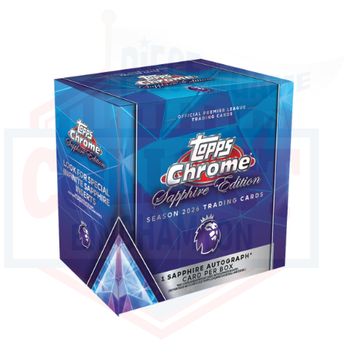 2026 Topps Chrome Premier League Sapphire Edition Hobby Box