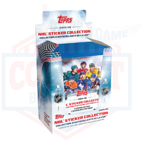 2025-26 Topps NHL Sticker Collection – Official Sticker Pack