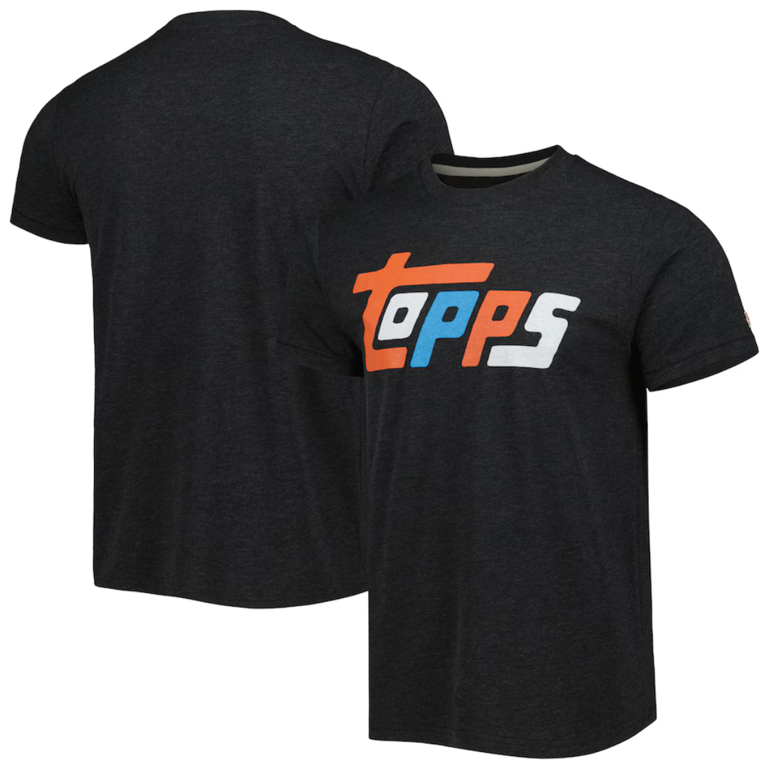 Topps 1981 Baseball Shirt - Black Tee