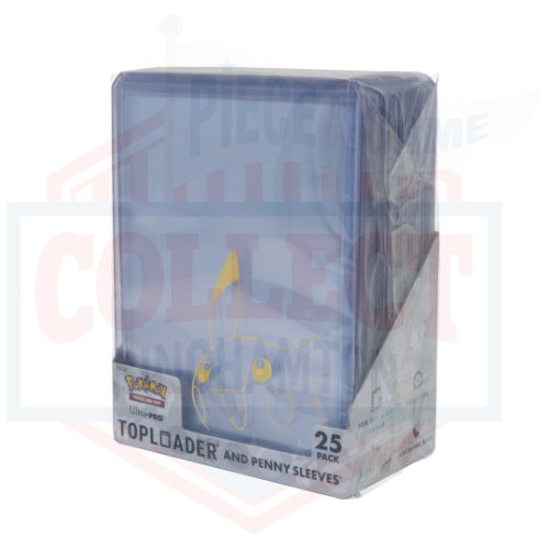 Ultra PRO Pikachu Toploader & Sleeve Combo Pack 25-Count