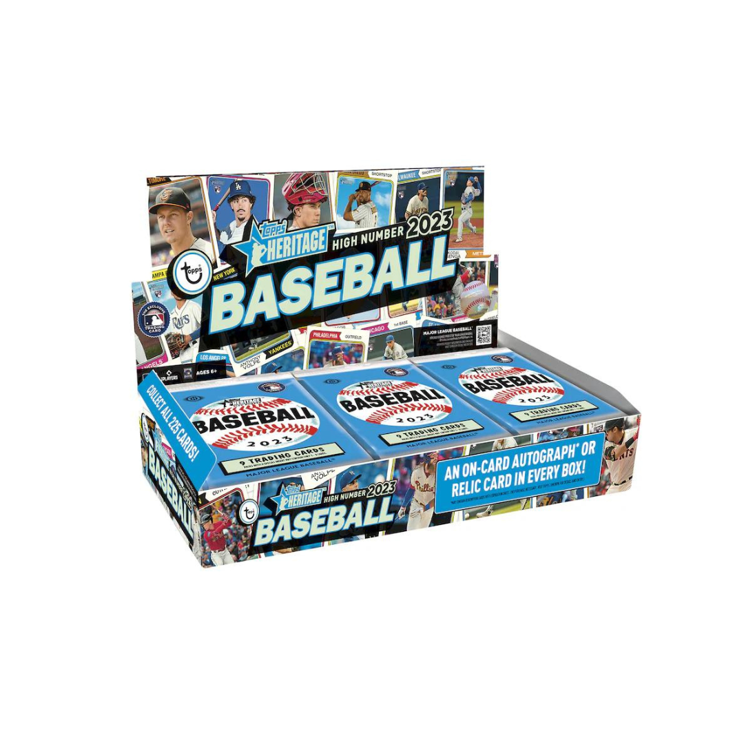 2023 Topps Heritage High Number Baseball Hobby Box